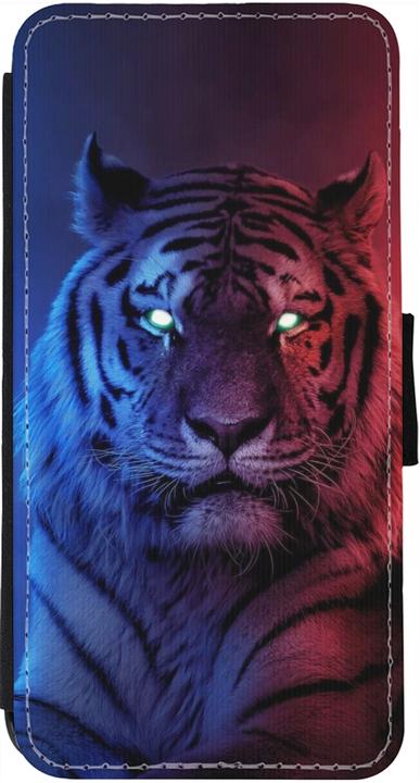 Immagine prodotto PhoneLook Portafoglio Coque noir Tiger Blu Rosso (Apple iPhone 13)