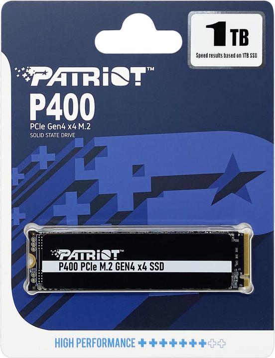 Actual product image Patriot P400 SSD 1 TB (1000 GB, M.2 2280)