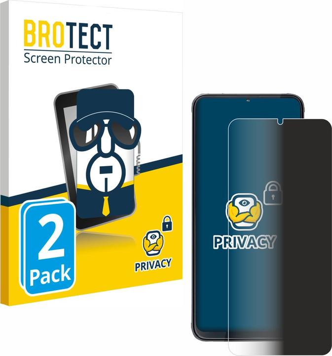 Immagine prodotto BROTECT Pellicola privacy antispia Pellicola di protezione dalla luce blu (2 Pezzo/i, Cubot X70)