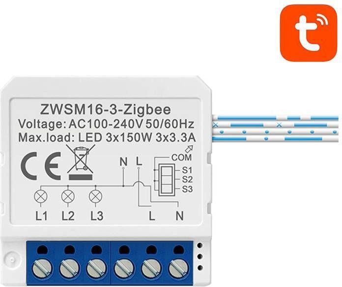 Produktbild Avatto Smart Switch Module ZigBee ZWSM16-W3 TUYA (Schaltaktor)