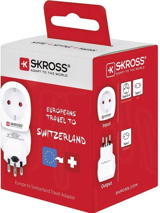 Actual product image Skross Europe to Switzerland
