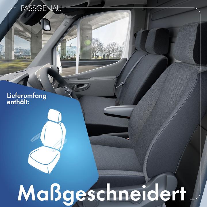 Immagine prodotto Walser Coprisedile singolo per il sedile del conducente e del passeggero VW T6