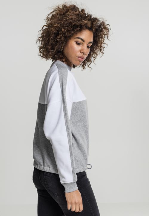 Produktbild Urban Classics Ladies Oversize 2-Tone Stripe Crew (XS)