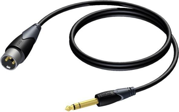 Procab CLA724/3 XLR męski - 6,3 mm Jack męski stereo 3 m (3 m, XLR)