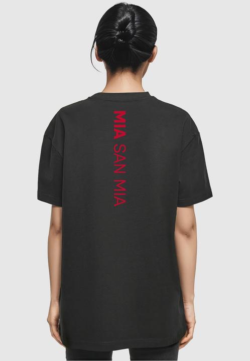 Actual product image FC Bayern München Ladies FC Bayern Red Oversized Boyfriend Tee - 118317 (M)