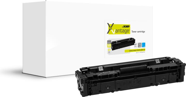 Actual product image KMP XVantage toner HP207X (W2211X) 2450 pages cyan remanufactured (B)