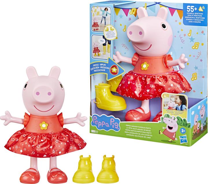 Hasbro Peppa Pig Peppas Matschepfützen-Party