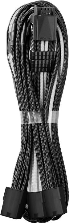 CableMod Pro ModMesh 12VHPWR auf 3x PCI-e Verlängerung - 45cm, schwarz/weiss