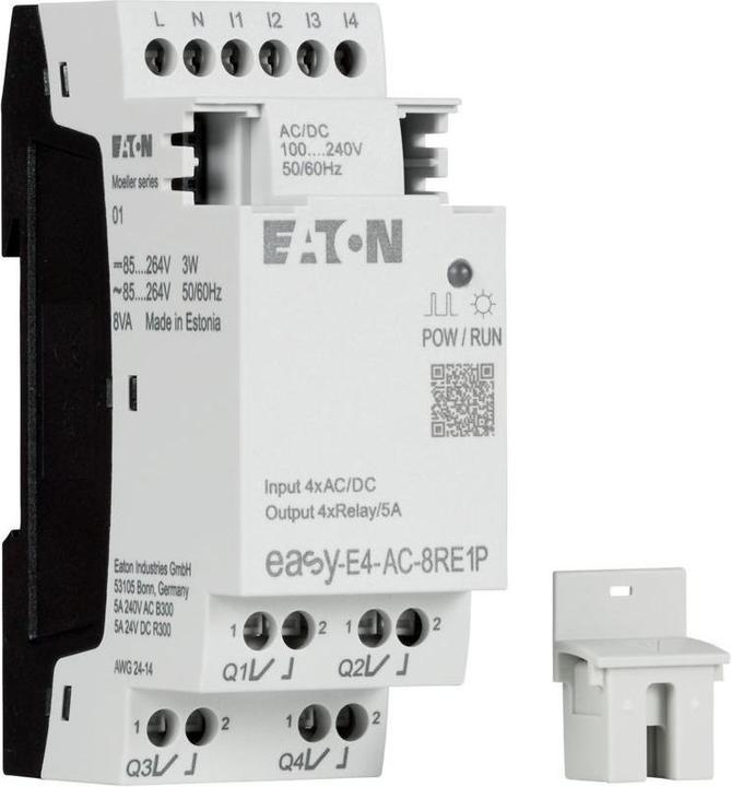 Actual product image Eaton EASY-E4-AC-8RE1P 197514 PLC expansion module