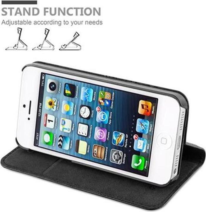 Produktbild Cadorabo Book Invisible Magnet Cover (Apple iPhone 5)