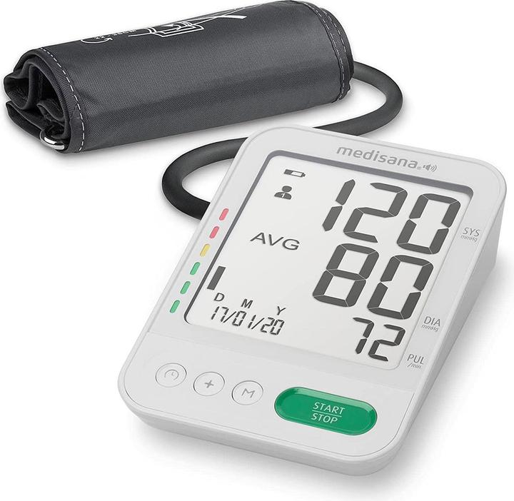 Medisana BU 586 Voice Upper Arm Blood Pressure Monitor Large Cuff 23-43 cm (Blood pressure monitor upper arm)