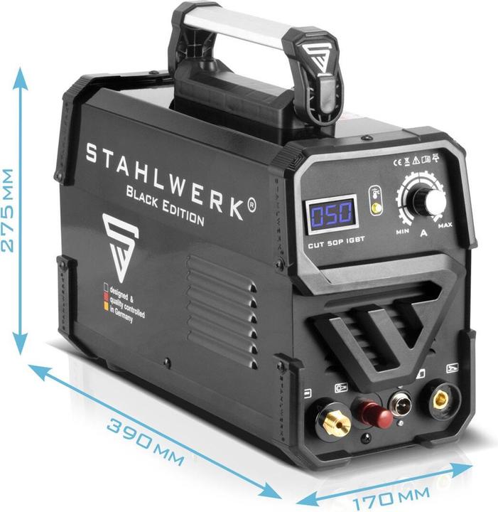 Actual product image Stahlwerk Plasma cutter CUT 50 Pilot IGBT with pilot ignition fully equipped