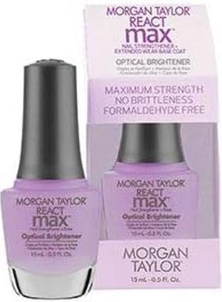 Immagine prodotto Morgan Taylor REACT MAX OPTICAL rinforzante per unghie + base 15 ml (Smalto)