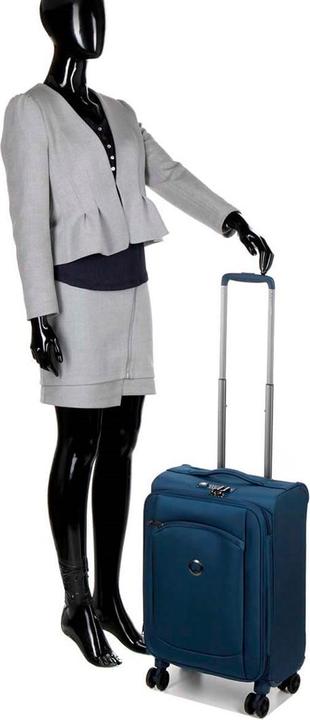 Immagine prodotto Delsey Walizka podwójne kółka 55cm JASNY NIEBIESKI (43 l, Bagaglio a mano (fino a 50 litri))
