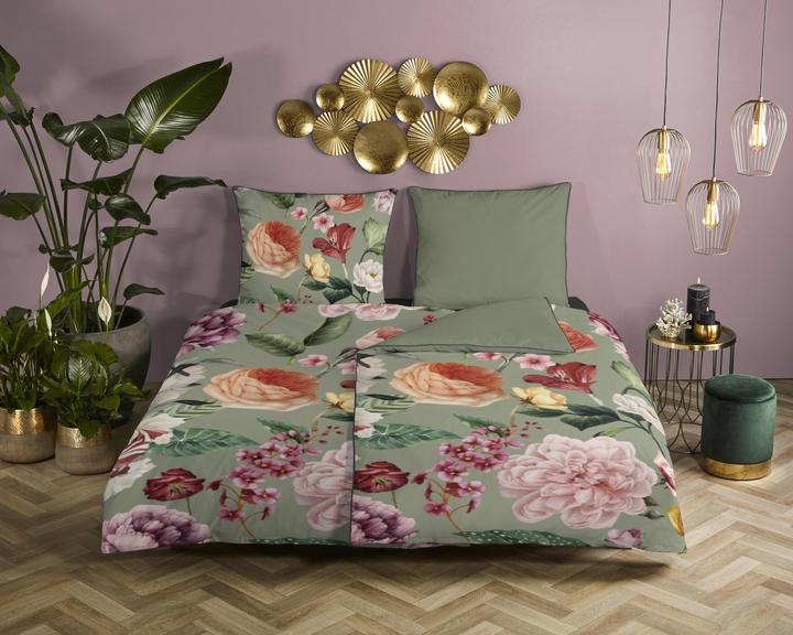 Actual product image Descanso Fiori (Bedding set, 155 x 220 cm, 80 x 80 cm)