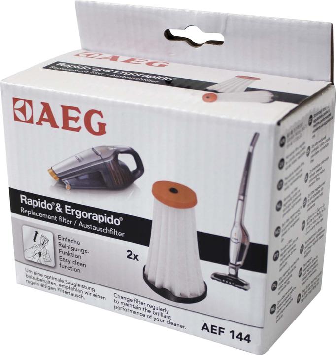 Actual product image AEG Vacuum cleaner filter AEF144 2 pcs