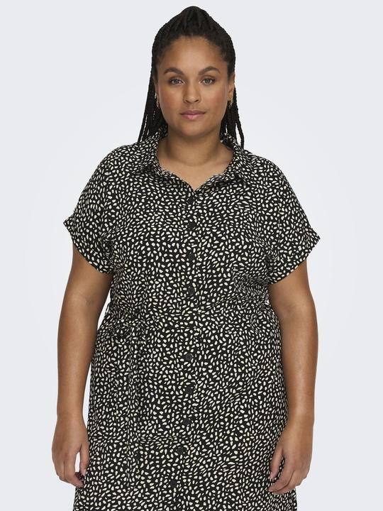 Produktbild Only Curvy Taillengürtel Blusenkleid (42)