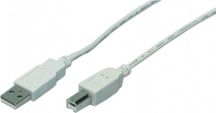 Immagine prodotto M-Cab CAVO USB 2.0 A B 1.8M GRIGIO (1.80 m, USB 2.0)