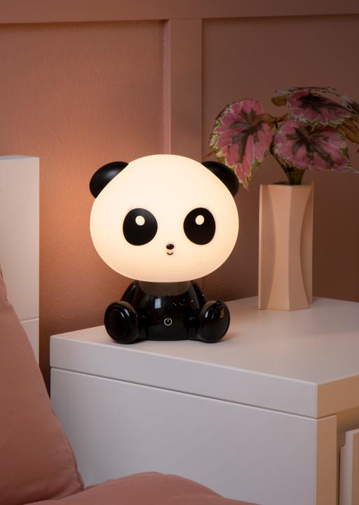 Actual product image Lucide DODO PANDA - Table lamp children's room - LED Dim. - 1x3W - 3 StepDim - Black 71593/03/30 (360 lm)