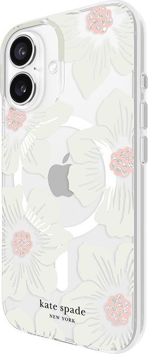 Actual product image Kate Spade Protective MagSafe - iPhone 16 case (Hollyhock Floral) (Apple iPhone 16)