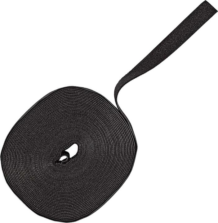 Actual product image Nedis Velcro Roll for Cable 910 x 1.6 cm Black Unisex (9100 mm)