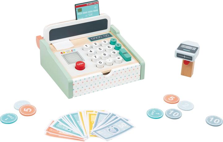 Produktbild Spielba Kasse mit Scanner + Holzrechner
