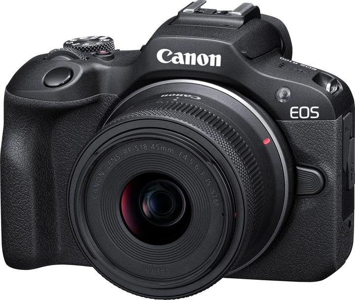 Actual product image Canon EOS R100 + RF-S 18-45mm F4.5-6.3 IS STM (18 - 45 mm, 24.10 Mpx, APS-C / DX)