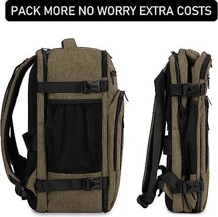 Produktbild Only-Bags.Store Rucksack 40 x 20 x 25 cm für Ryanair Flugzeug Reise Rucksack Handgepäck Laptop Tagesrucksäcke PET