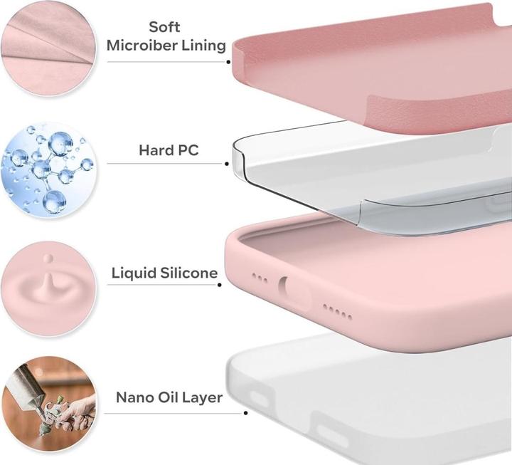 Actual product image Screenguard Liquid Silicone Case (Apple iPhone 15 Pro Max)