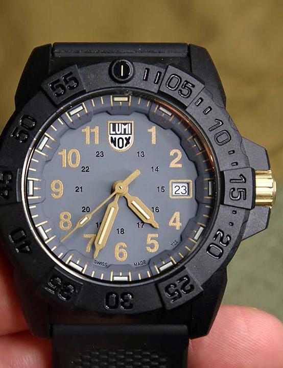 Produktbild Luminox XS.3508.GOLD Navy Seal Diver (Swiss Made, Taucheruhr, Lünette drehbar links)