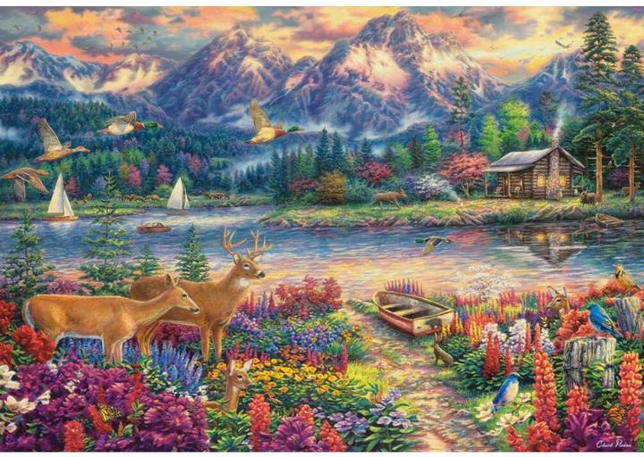 Produktbild Castorland Puzzle da 1500 Pezzi - Maestosità della Montagna Primaverile (1500 Teile)