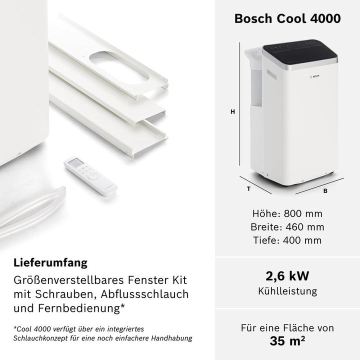 Produktbild Bosch Home Comfort Cool 4000 (35 m², 8871.57 BTU/h)
