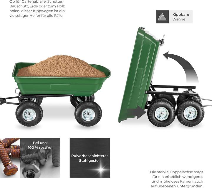 Produktbild tectake Handwagen
