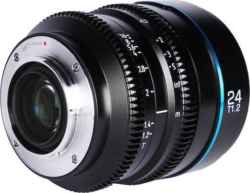 Immagine prodotto Sirui Obiettivo Cine Nightwalker Series 24mm T1.2 S35 a fuoco manuale (Micro Four Thirds, APS-C / DX)