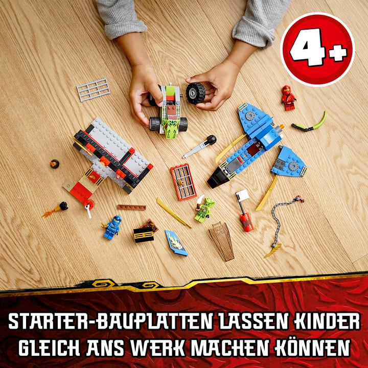 Actual product image LEGO Power struggle with the thunder jet (71703, LEGO Ninjago)