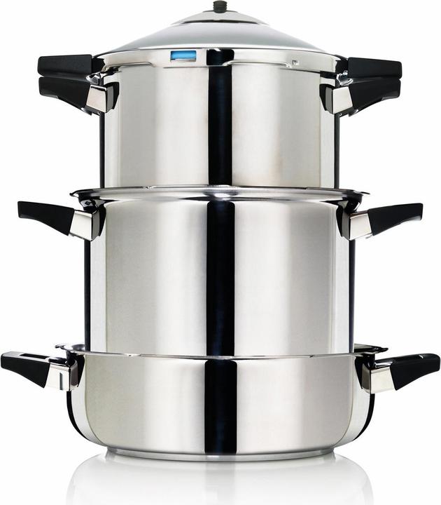 Produktbild Kuhn Rikon Duromatic (24 cm, Dampfkochtopf, Edelstahl)