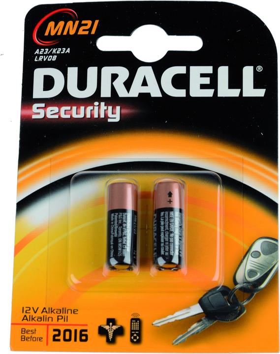 Produktbild Duracell Security (2 Stk., A23, 33 mAh)