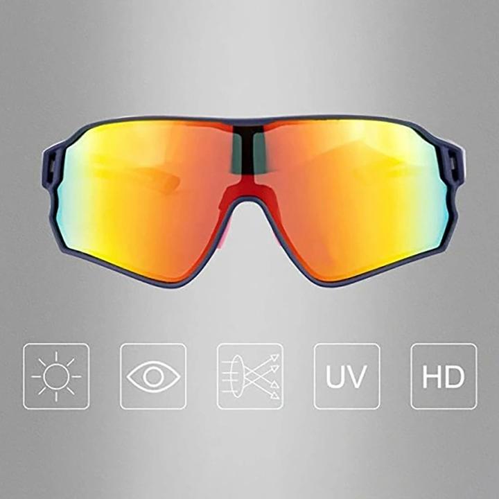 Immagine prodotto Rockbros 10134PL occhiali da ciclismo polarizzanti - blu (Blu)
