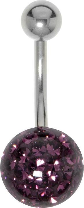 Bijouteria Bauchpiercing (Edelstahl, Kristall, Epoxiharz)