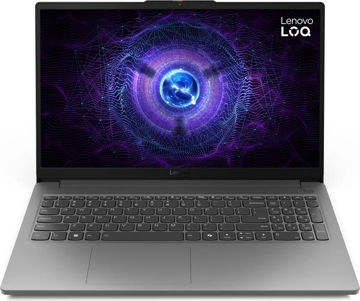 Actual product image Lenovo LOQ 15 (83LK008TGE) (grey, Intel® Core? i5-12450HX, NVIDIA GeForce RTX 4050, 16 GB DDR5, 512