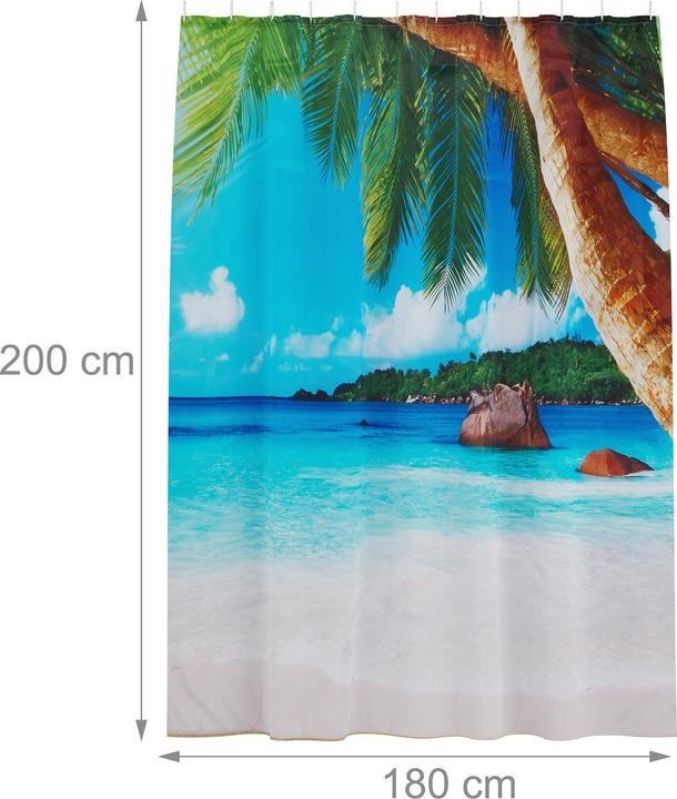 Produktbild Relaxdays Duschvorhang (200 x 180 cm)