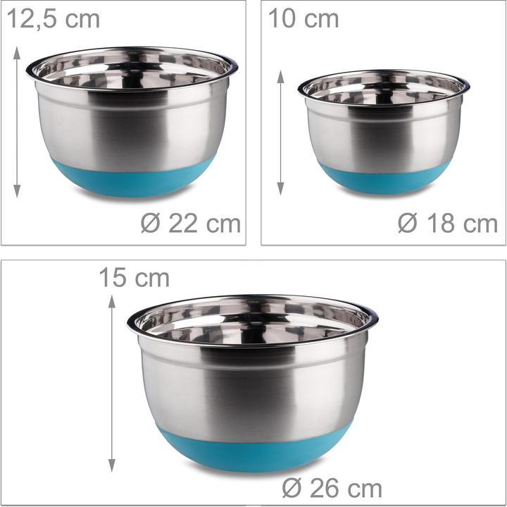 Actual product image Relaxdays Bowl set (26 cm, 4.50 l, 1 x)