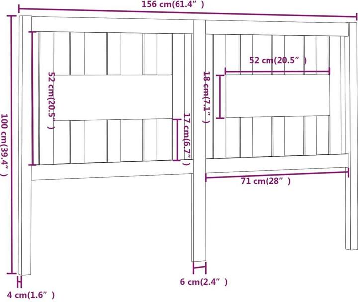 Immagine prodotto VidaXL Gizela (156 x 4 x 100 cm)