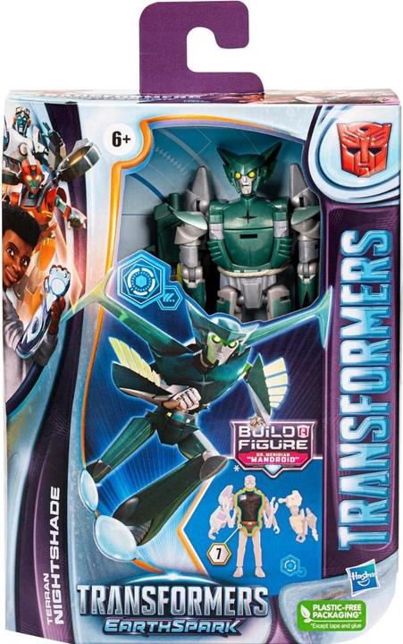 Productafbeelding Hasbro Transformers - Earthspark Deluxe Klasse - Terran Nachtschade