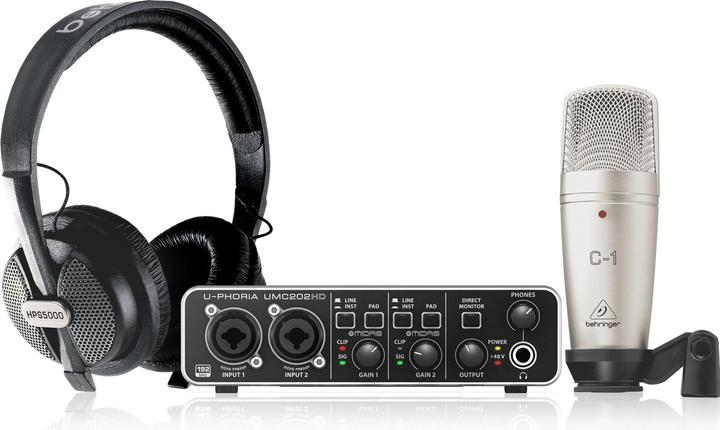 Actual product image Behringer U-PHORIA STUDIO PRO - Home recording kit