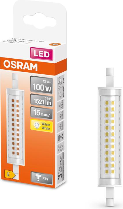 Actual product image Osram Slim Line (R7s, 12 W, 1521 lm, 1 x, E)