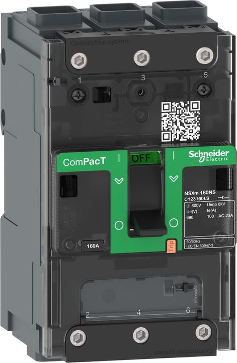 Actual product image Schneider Electric C123160LS Switch-disconnector ComPacT NSXm NA 3P 160 A