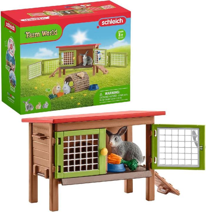 Productafbeelding Schleich Konijnenhok