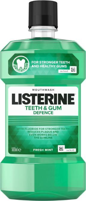 Actual product image Listerine Antisep prot dientes encias500 (500 ml, Mouthwash)