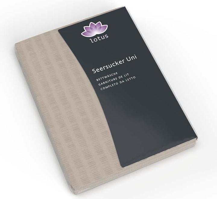 Image du produit Lotus Bettwaren Satin seersucker (Housse de couette, 200 x 210 cm)